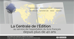 Desktop Screenshot of centrale-edition.fr